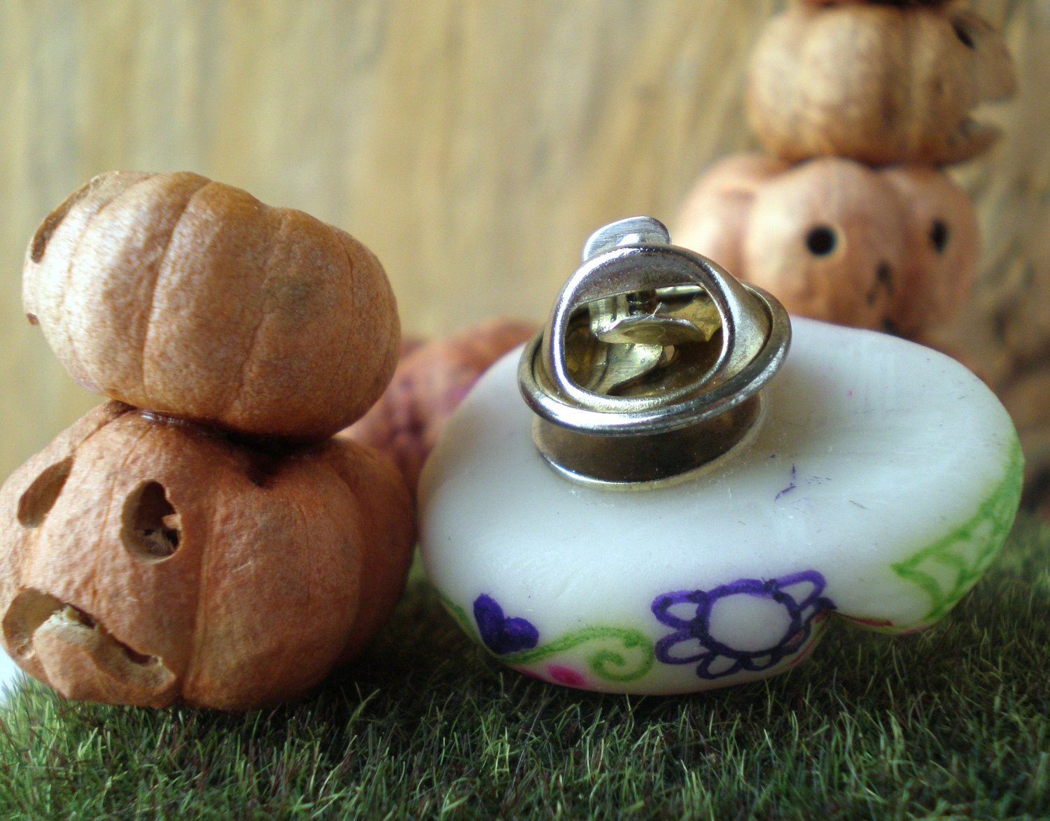 Dias De Los Muertos skull pin