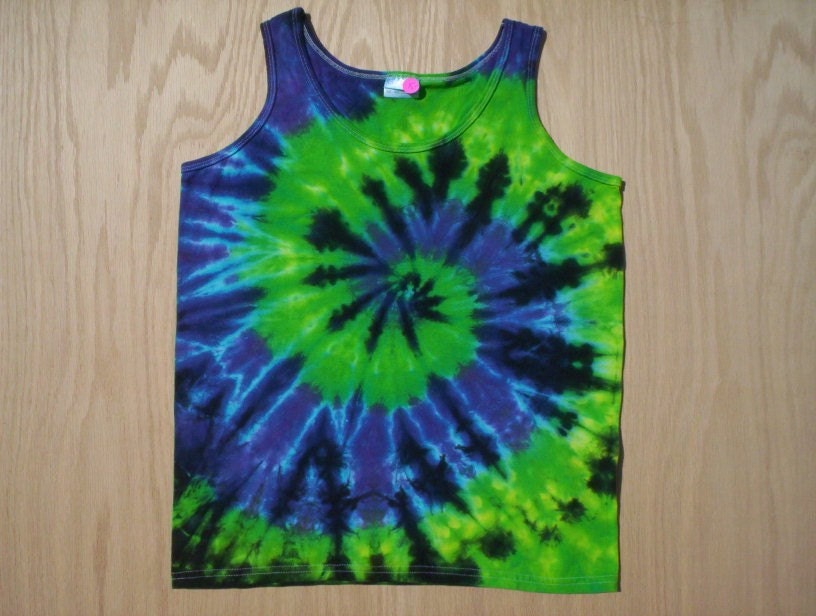 Tie Dye Tank Ladies Medium