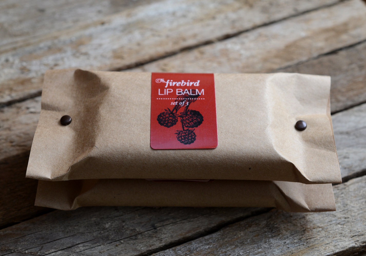 Lip Trio: Berries - Lip Balm Gift Set