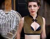 Opium Den Keyhole Top S Taupe