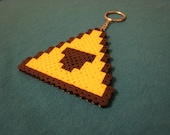 Legend of Zelda Triforce Key Chain Bag Tag