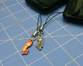 Flatmates Forever (Sherlock and John cell phone charms OR necklaces)