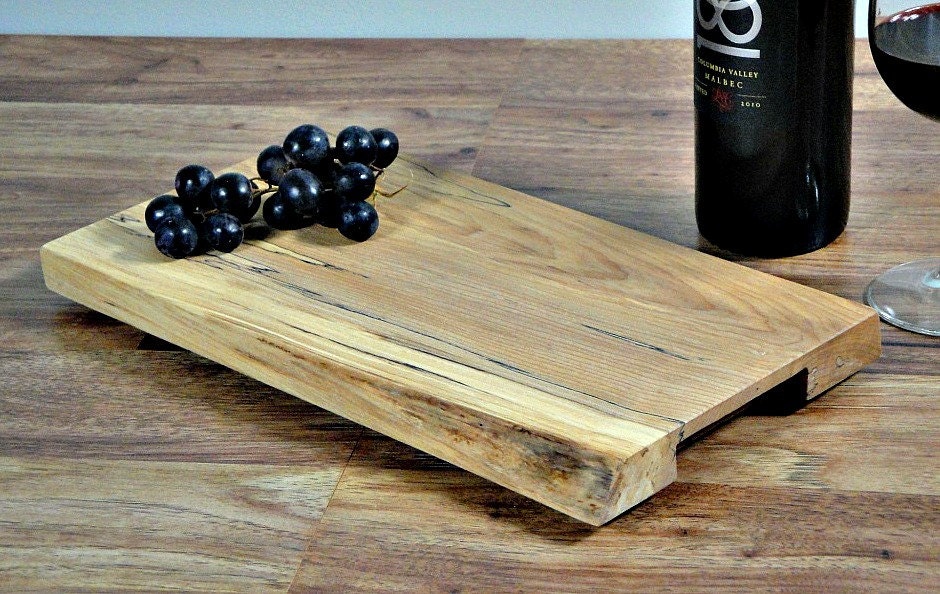 Natural Edge Maple Serving Tray