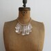 1960s Necklace : Prism Bib Necklace