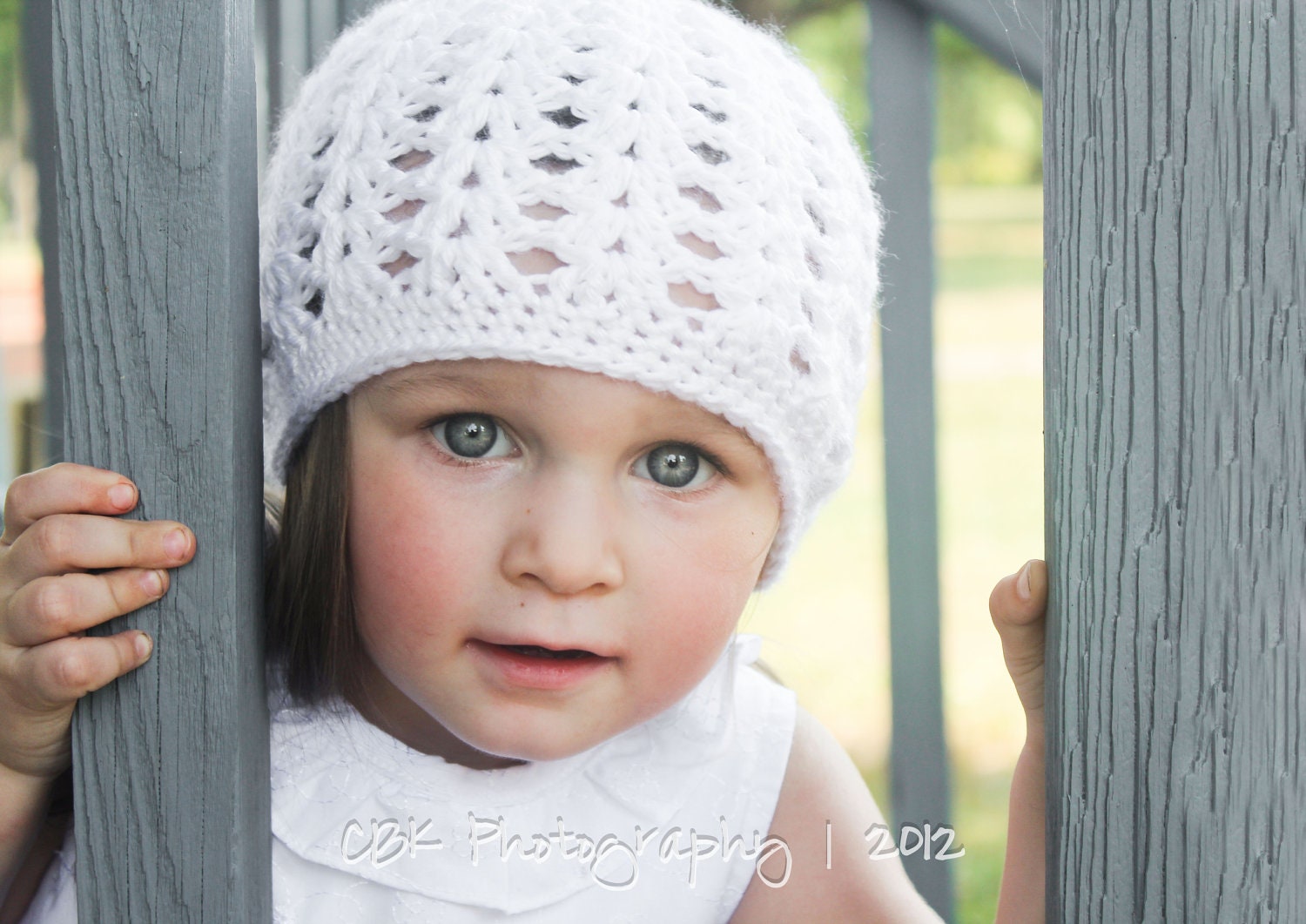 White Girls Hat Crochet Spring Beanie Toddler Tam, MADE TO ORDER, Childrens Clothing Fashion Accessories
