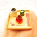 Coffee Ring  Miniature Food Jewelry Cake And Coffee