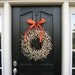 Berry Wreaths - Autumn Wreaths - Halloween Decor - Orange - Cream - Pumpkin - Door Decorations