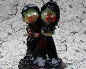 Zombie Wedding Cake topper - 3 inches