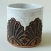 Handmade Moroccan Lace Tumbler in White