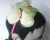 Butterfly Headband soft Yellow