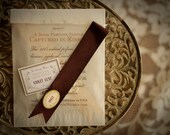 Solid Perfume - Sample Set of 3 Natural Perfumes Captured in Ribbon