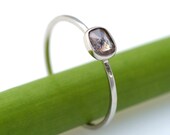 ON SALE Rose Cut Champagne Brown Diamond Ring - One Of A Kind