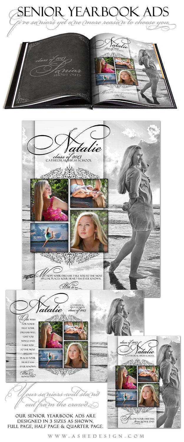 Senior+Yearbook+Ad+Lay+Outs ... Yearbook Ad Lay Outs http://www.etsy.com/market/digital_yearbook_ad