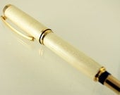 American Holly Wood Fountain Pen - Handcrafted Baron Fountain Pen