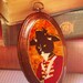 Redcoat Soldier Cat Oval Wooden Plaque, Wall Hanging, Home Decor