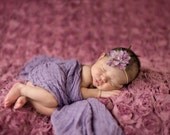 Plum Purple Cheesecloth Newborn Baby Photography Props (SwaDDLinG and HAnGinG VideOs) Newborn Hammock, Baby Girl, Maternity Prop - 6 Ft Long