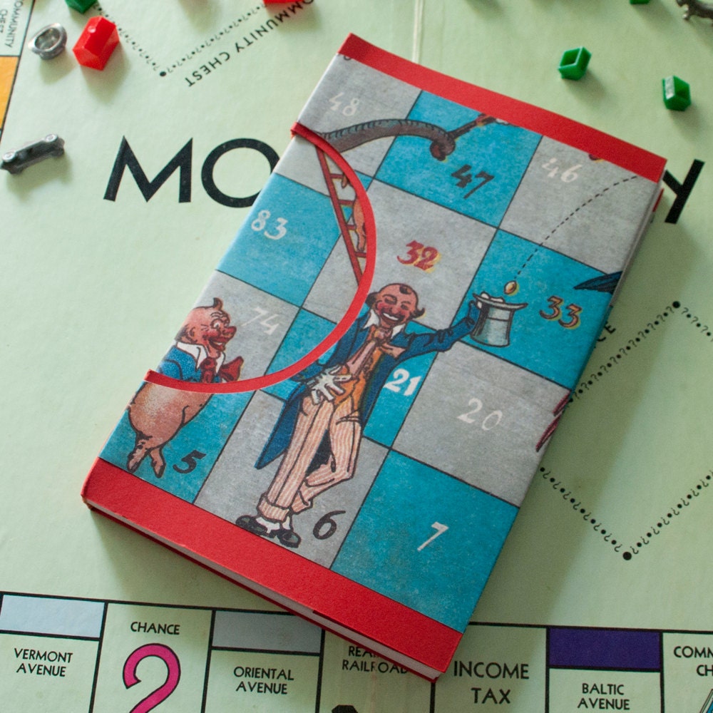 Chute Blank Journal, Notebook or Guest Book for Game Players