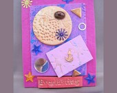 Mosaic Wall Plaque, Small Wall Decoration, Wall Hanging, Magnet - "Everlasting"