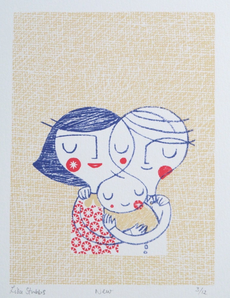 New- original screen print