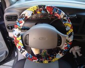 Steering Wheel Cover Avengers Captain America Hulk Superheros