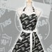 Team Apron, NFL football Oakland Raiders Silver and Black