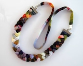 Summer Multicolour Fiber Necklace