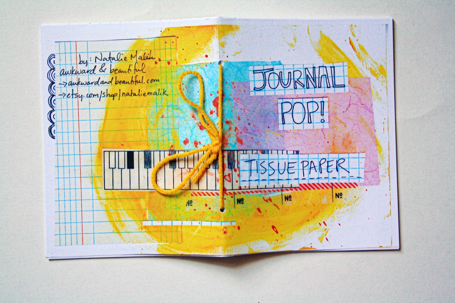 Journal POP Zine - Issue 1 Tissue Paper