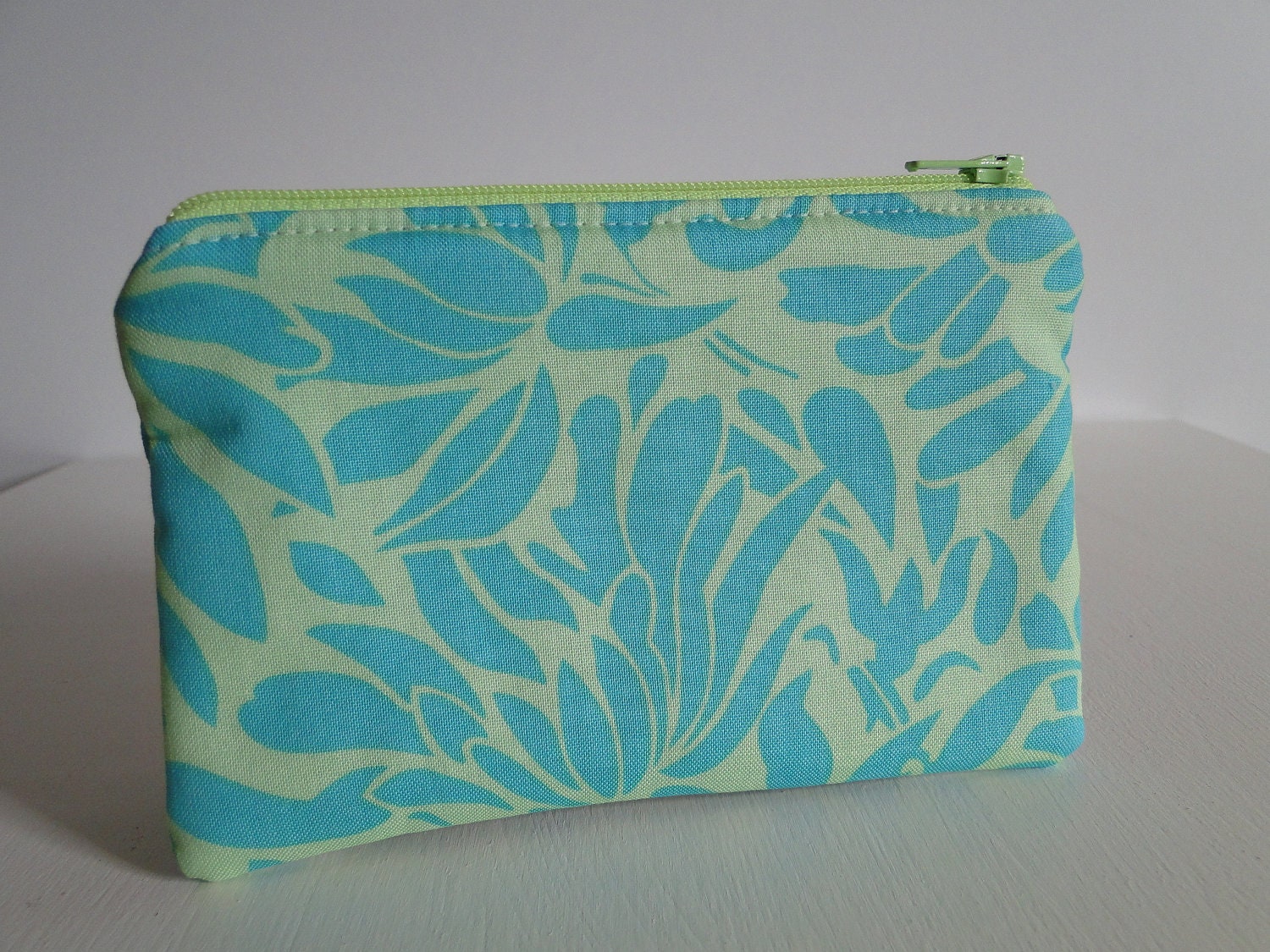 Free shipping - Small Zipper Pouch - Amy Butler - Daisy Chain