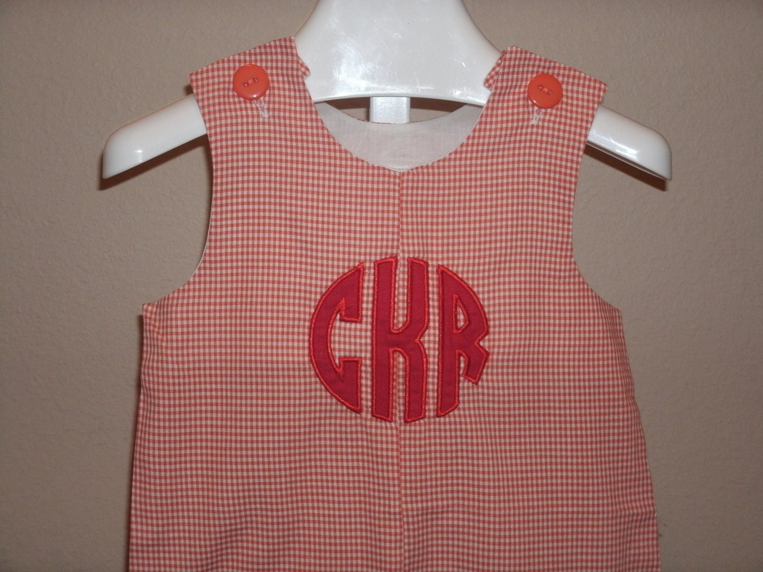 Boys circle applique Longall JonJon With MONOGRAM Personalized