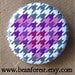 houndstooth heart