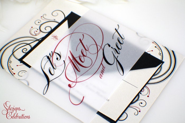 Let's Meet and Greet Invitation Il_570xn