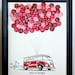 Wedding Guest Book Balloons VW Bus for up to 300 Guests