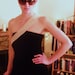 Dancing Queen Black Velvet Disco Jumpsuit by Band Shoppe S/M