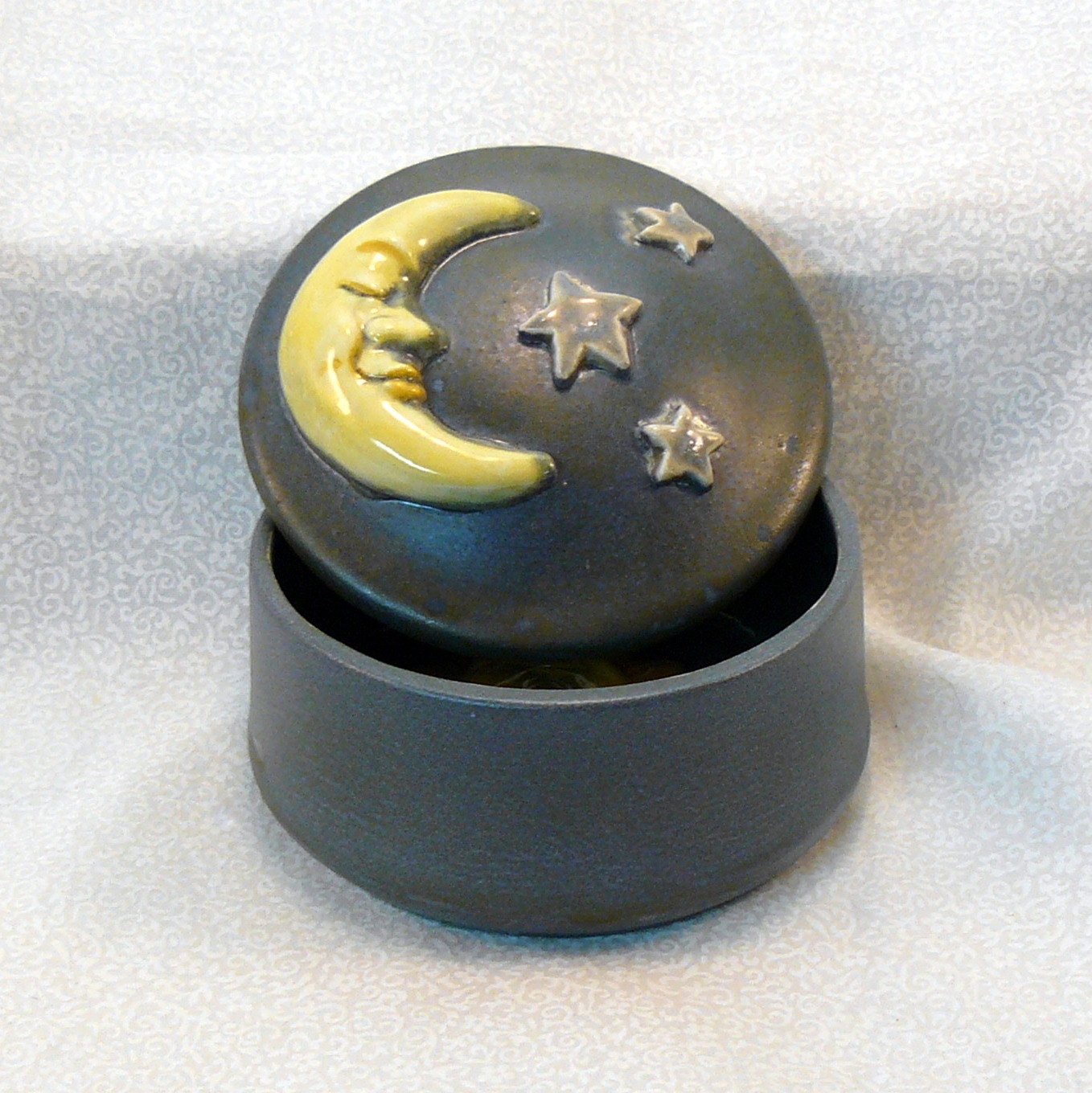 Ceramic Keepsake Box - Night and Day