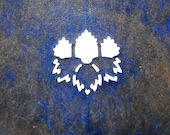 Japanese Stencil Family Crest Vintage D120