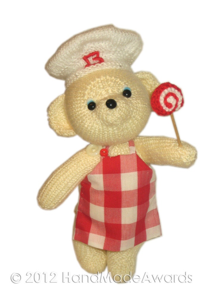 Sweetest Bombon Bear PDF Email Knit PATTERN