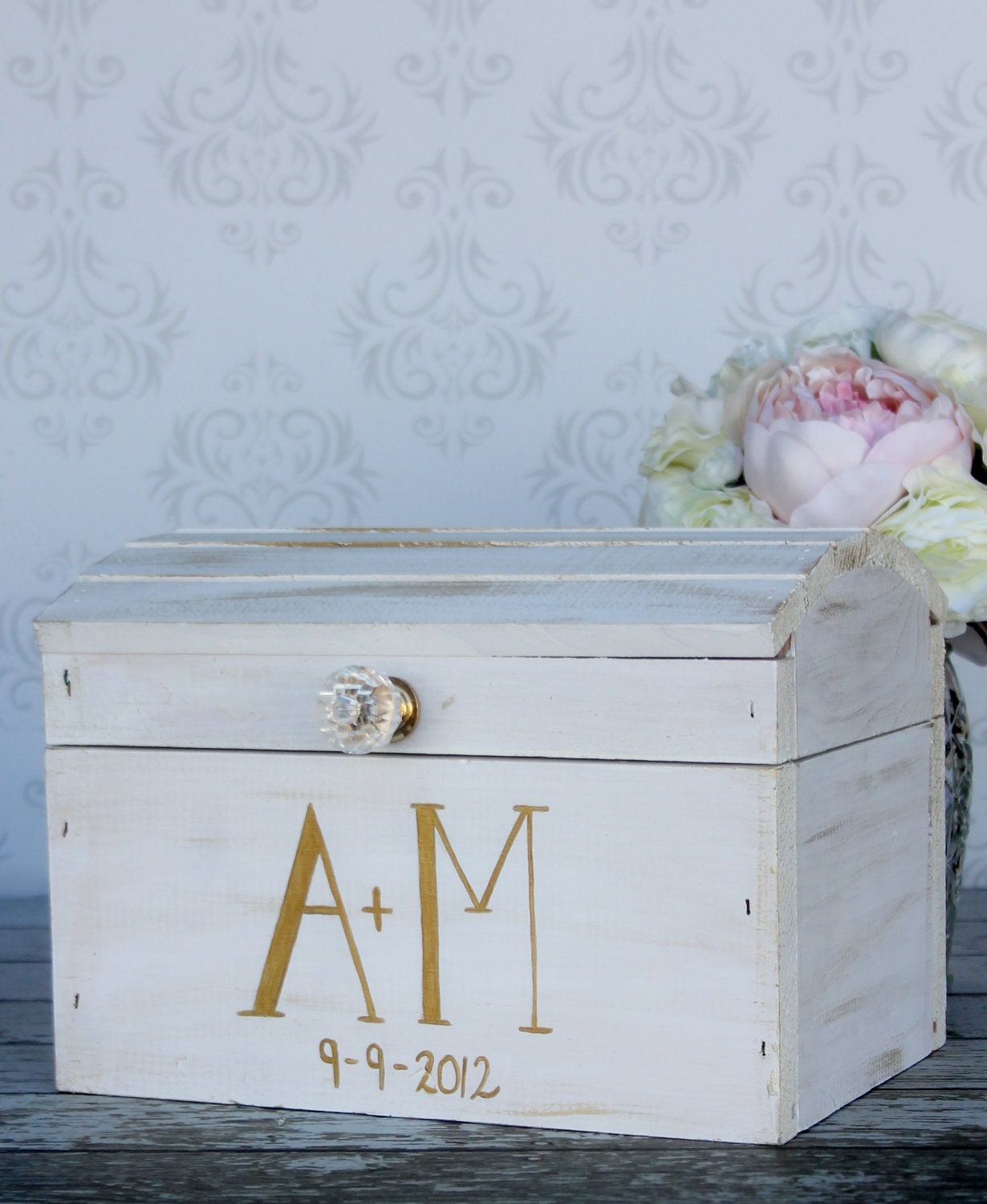Wedding Card Box Vintage Shabby Chic Wedding Decor