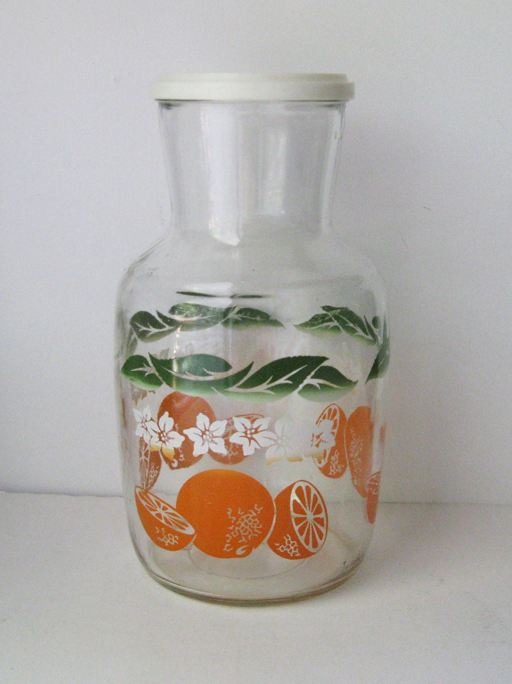 Orange Juice Decanter Pitcher