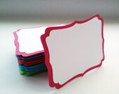 Candy Sweet Shoppe Blank Candy Labels for Candy Bar Wedding Buffet Stickers- Set of 10