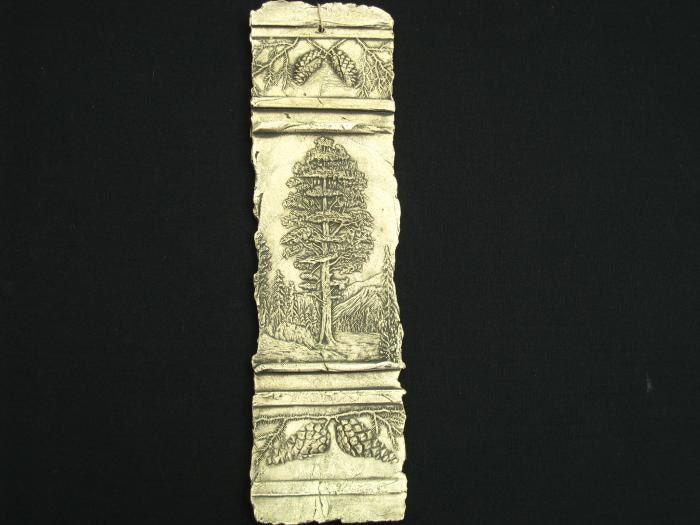 Forest Tree   Ceramic Pottery Porcelain Sculpture Tile