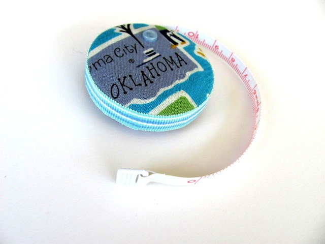 Oklahoma State Fabric Tape Measure