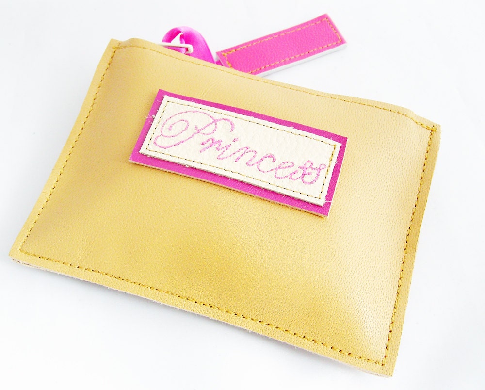 Fabulously Fun ' Princess' leather purse
