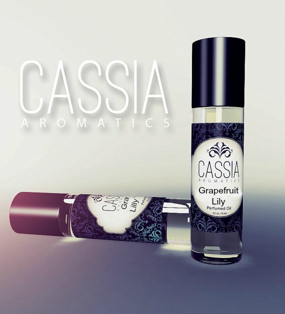 Oil Perfume Grapefruit Lily .33 oz. Roll On exotic fusion of sweet tart beautiful