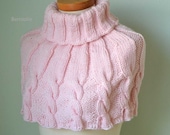 INSTANT DOWNLOAD, DHARMA, Knitting capelet pattern pdf