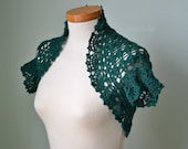 INSTANT DOWNLOAD, QUINTY, Crochet shrug pattern pdf