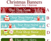 Christmas Etsy Banners