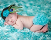 Ready to SHip- Chiffon Ruffle Bum Baby Bloomer -Photo Prop-  12 Colors to Choose from