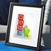 Bathroom Art, Children Decor, Monster Wash your Hands