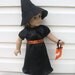 American Girl or 18 Inch Doll Clothes, Witch Costume for Halloween