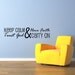 Vinyl Lettering Decal-NEW Keep calm, have faith, trust God & carry on    1719